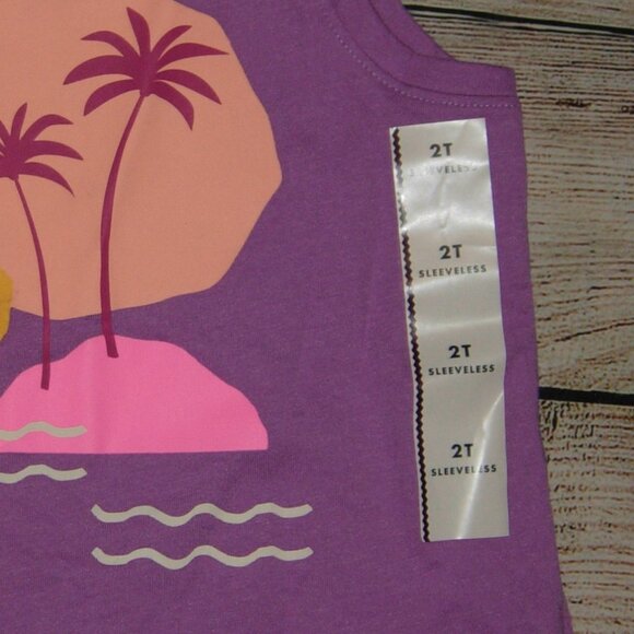 Cat & Jack Tank Top 2T NEW WITH TAG - Picture 2 of 2